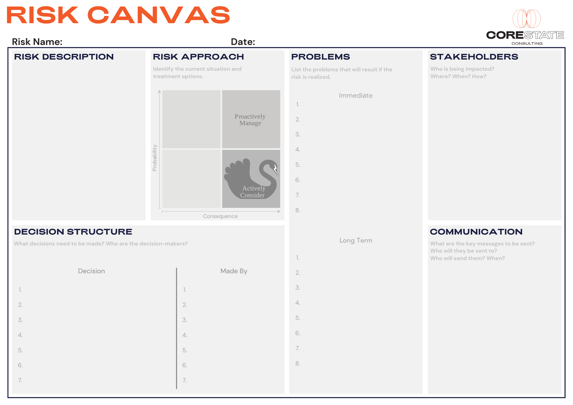 Risk Canvas - Image